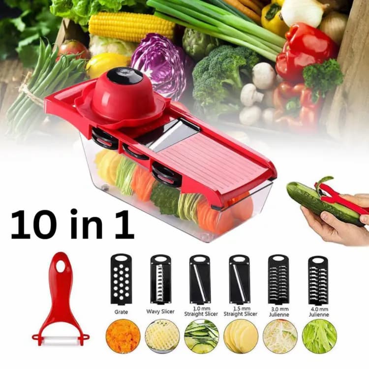 🌟 Imported™ 5-in-1 Vegetable Slicer