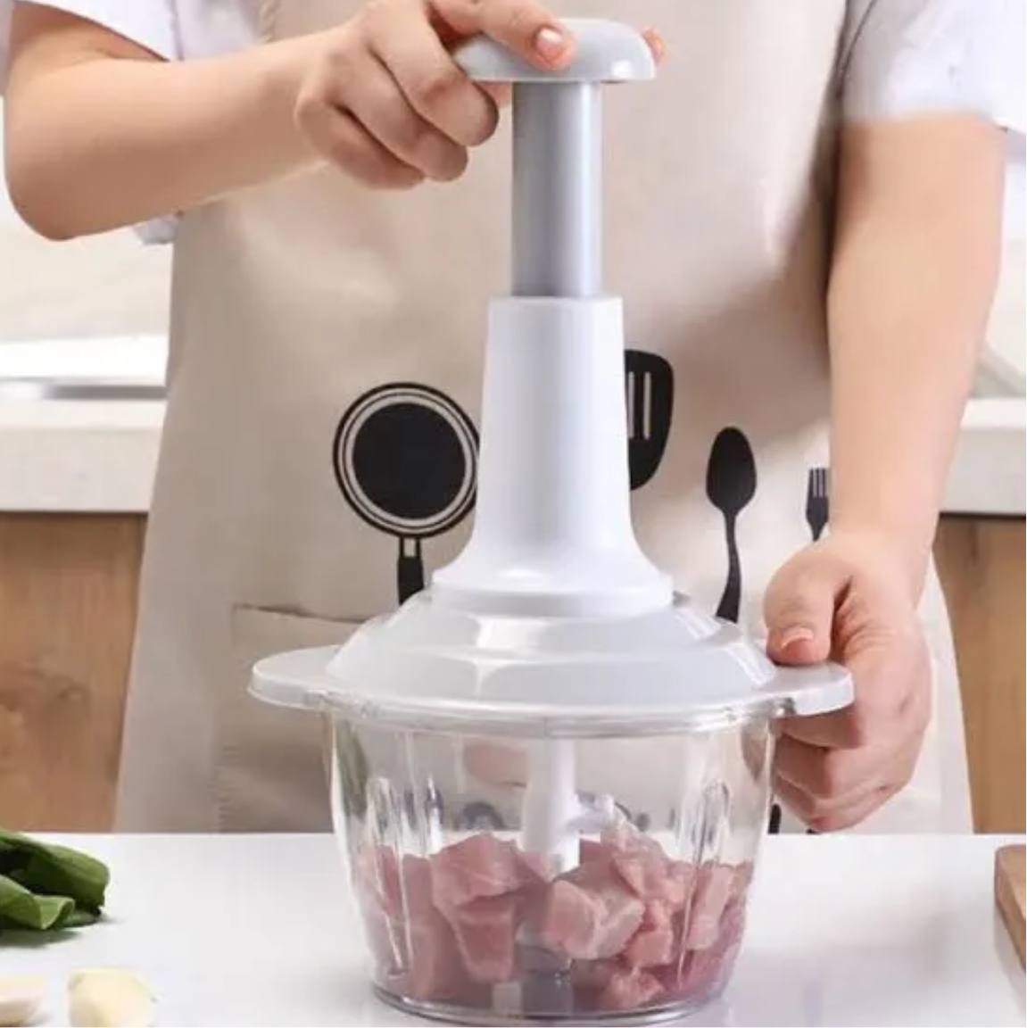 Manual Press Vegetable Chopper – Your Handy Kitchen Companion
