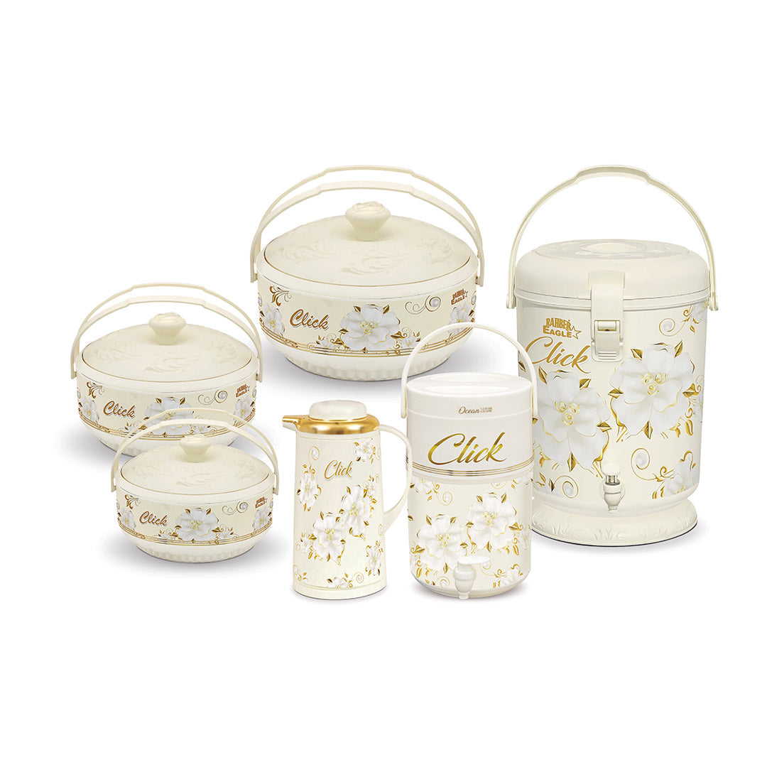 Click Luxury Gift Pack – 3 to 6 Pcs Set (Pink & Cream)