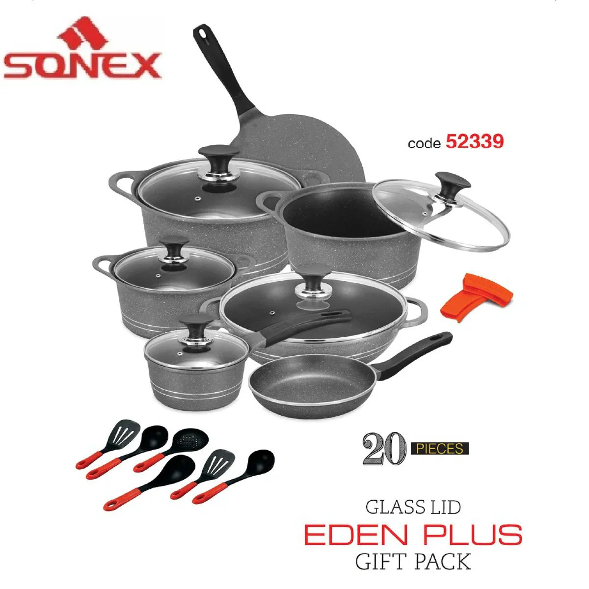 Sonex Eden Plus Die-Cast Gift Pack 20pcs: A Comprehensive Kitchen Solution