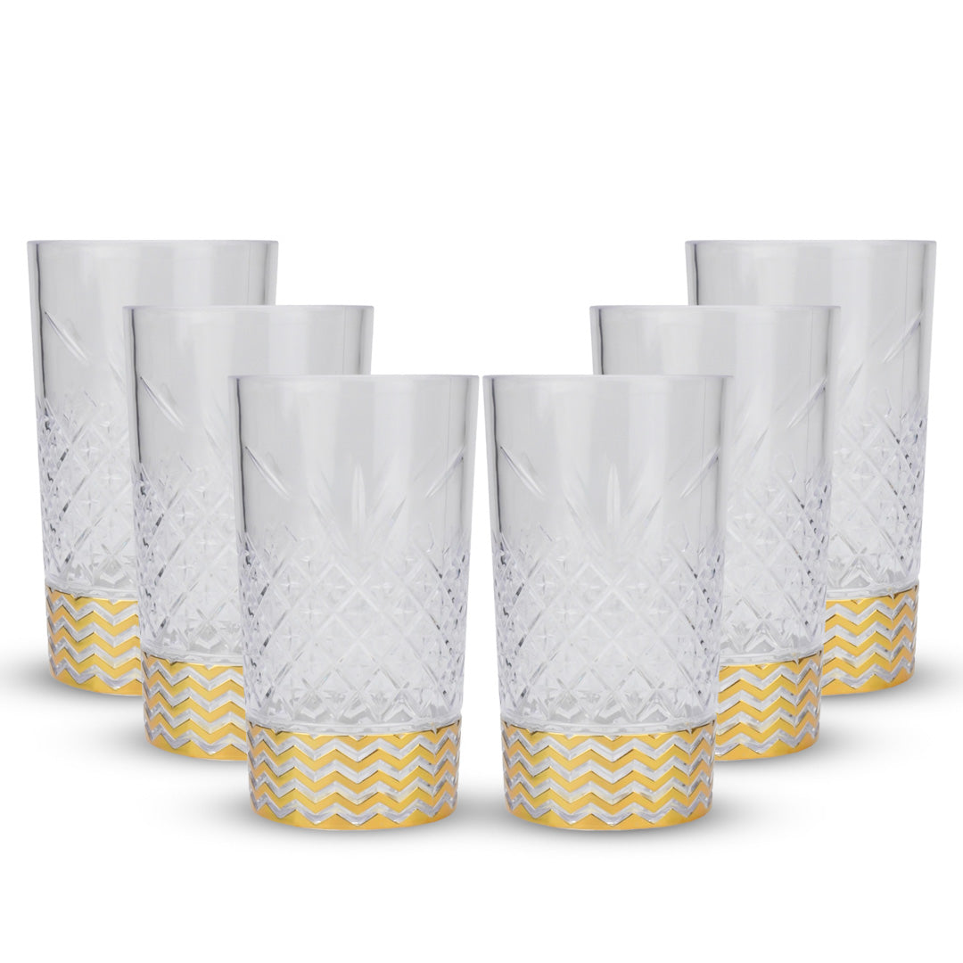 Happy Clear Acrylic Water Set 7 Pcs