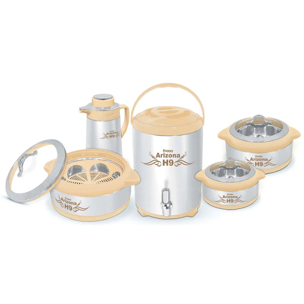 Happy Arizona H9 Gift Pack – Glass Top | 3–5 Pcs Set | Multi-Color Options