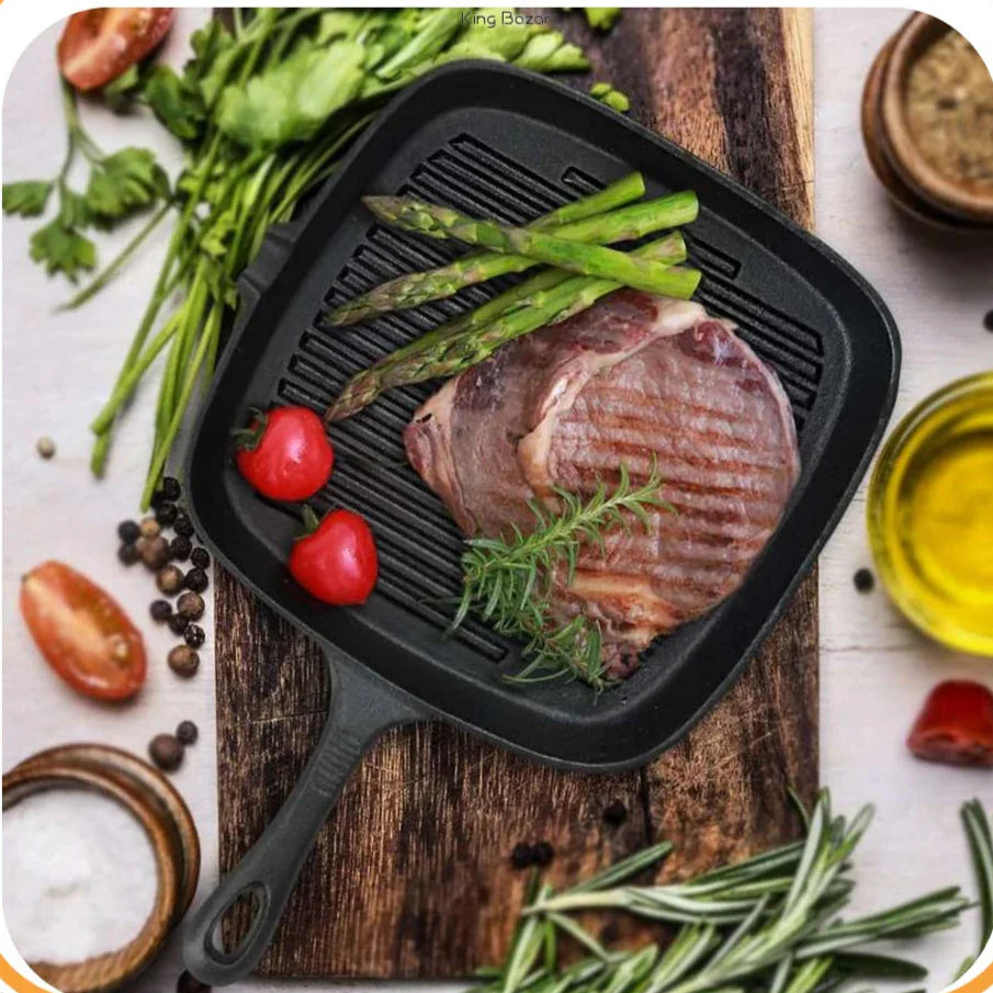 Sonex Solo Grill Pan – Die Cast: Achieve Perfect Grilling at Home