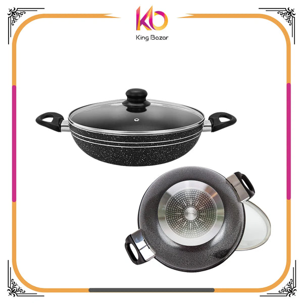 Induction Wok - Sonex Nonstick Marble Coated 32 CM