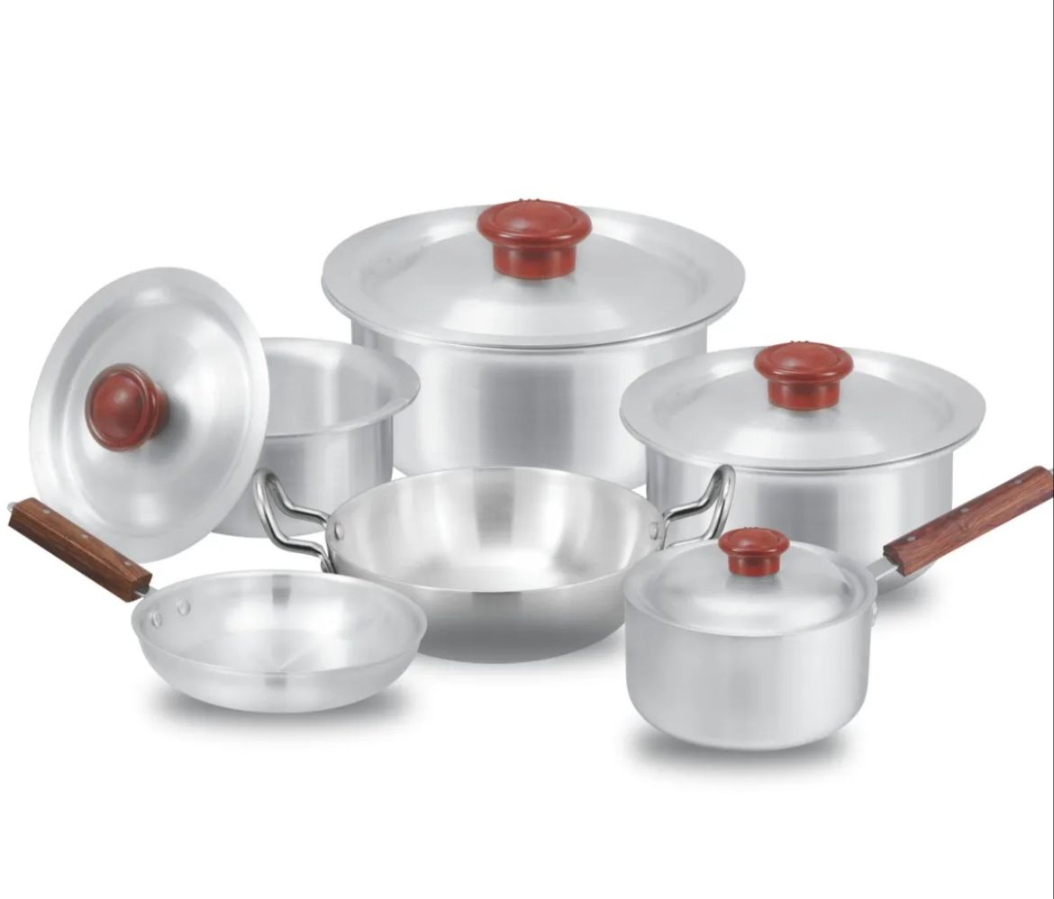 Mini Baby Cookware Set – Safe, Durable & Non-Toxic Aluminum Pots