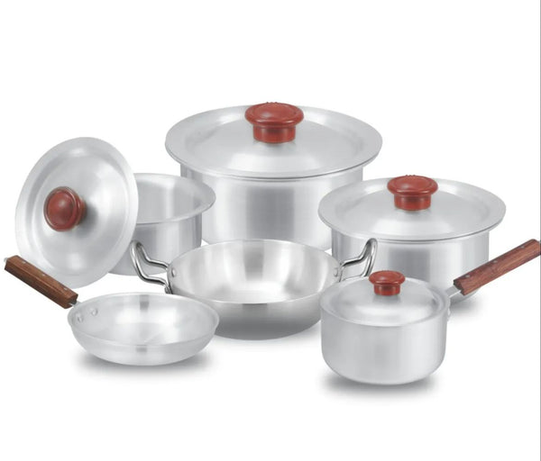 Mini Baby Cookware Set – Safe, Durable & Non-Toxic Aluminum Pots