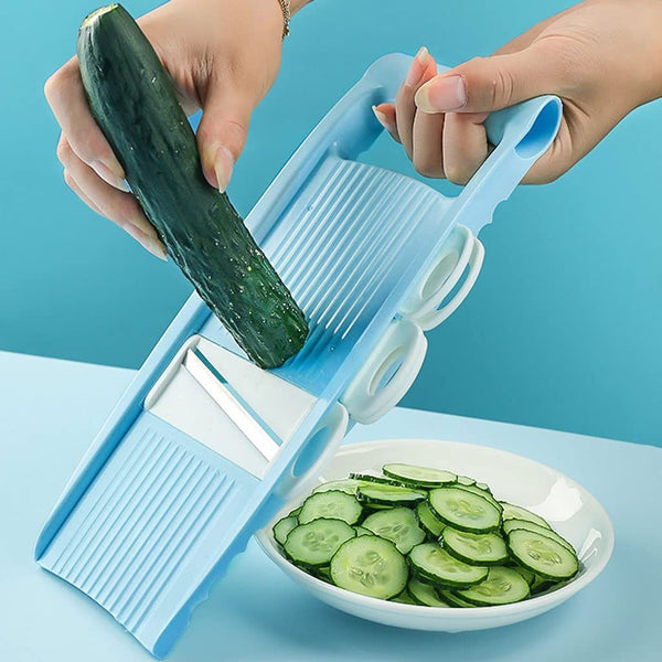 6-in-1 Veg Cutter & Grater – Multi-Function Kitchen Tool