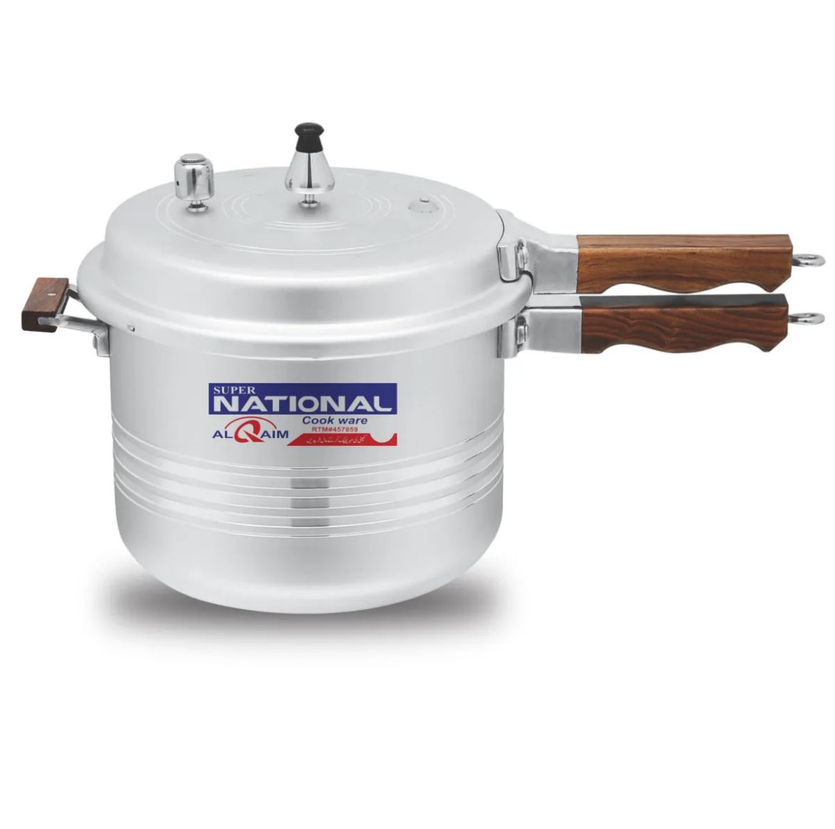National cookware Ultra-Premium Pressure Cooker Wood Handle