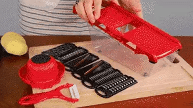 10 In 1 Mandoline Slicer Vegetables Slicer Fruits Cutter And Chopper