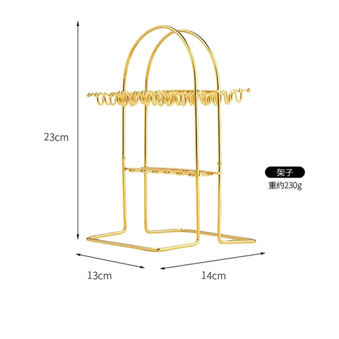 Luxury Original Marble 24-Piece Gold Cutlery Set with Holder